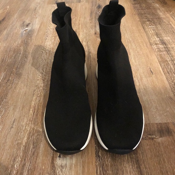 ALDO Sock Fit Black Sneakers - Picture 2 of 4